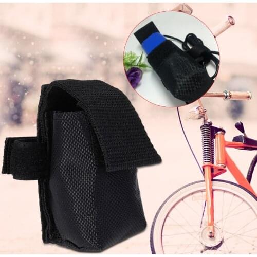 Bike Battery Bag Cycling Hunting Outdoor Sports Storage Flashlight Portable Case Bicycle Light Cycling Bicycle Accessories