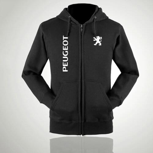 Man Women for winter autumn Zipper Peugeot sweatshirt fashion solid colout Coats