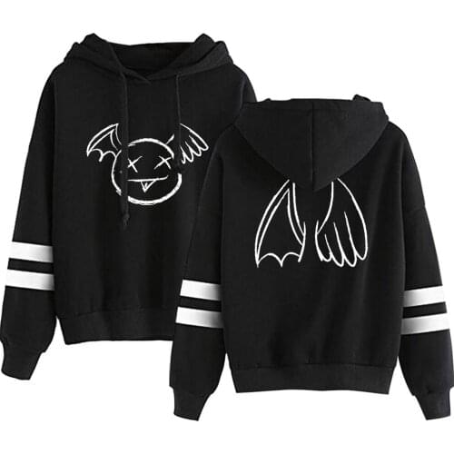 Dream Merch Hoodies Cute Anime Print Sweatshirt Loose Oversized Casual Streetwear Hip Hop Women Men Sportswear 2021 Top