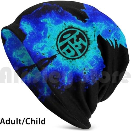 Blue Rising Beanies Knit Hat Hip Hop Dbz Manga Super Dragon