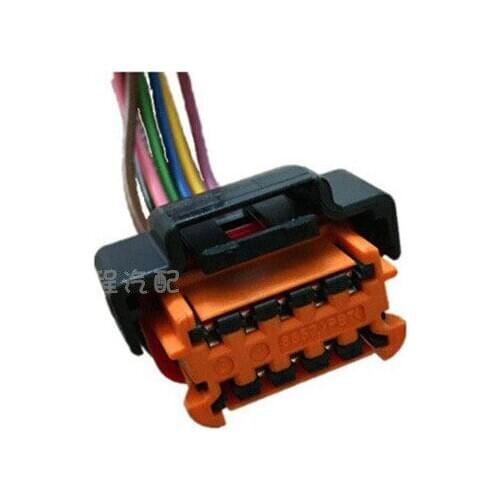 1pc original 8pin / 9pin for Peugeot 308 408 headlight plug high beam low beam light cable