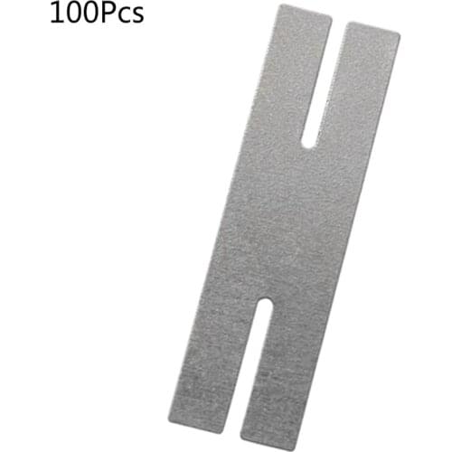 100pcs/lot 0.15*8*28 H Type Nickel Plated Steel Strap Strip Sheets For Battery Pack Spot Welding Spot Welder Equipment