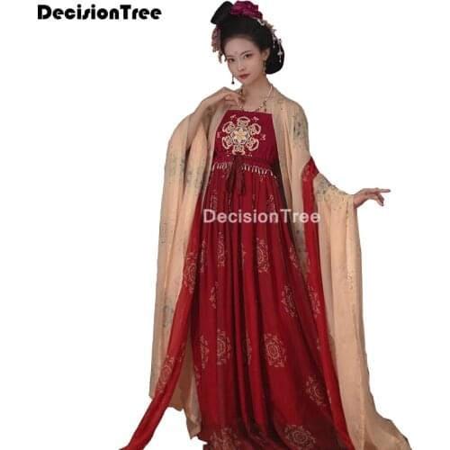 2021 woman dance costumes hanfu coat traditional chinese clothes ancient women floral printing hanfu cloak princess coat