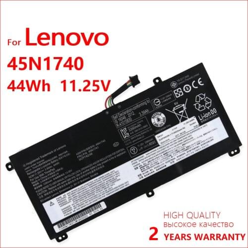 11.4V 44WH New Original Laptop Battery for Lenovo 45N1740 45N1741 45N1742 45N1743 T550 T550S W550 W550S T560 Batteria