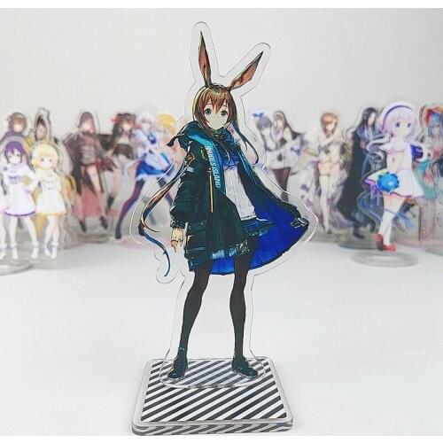 Anime Game Arknights Acrylic Stand Model Amiya Kal'tsit Ch'en SilverAsh Brelok Figure Model Plate Desk Decor Toys For Gifts