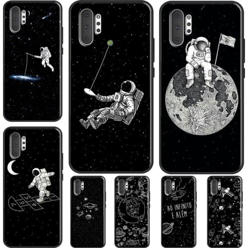 Astronaut Stars Constellation Case For Samsung Galaxy S21 Ultra Note 20 Note 10 Plus S8 S9 S10 Plus S10e S20 FE Cover