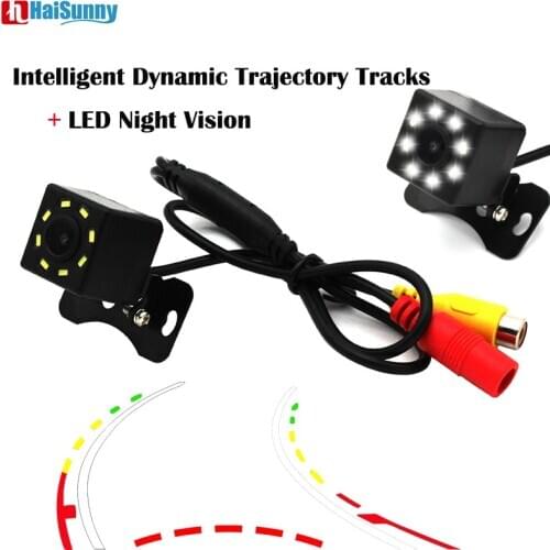 HaiSunny Factory Price Parking Rear View CCD Cam Reverse Backup Cam Camera Dynamic Line Night Vision For Parking Monitor System