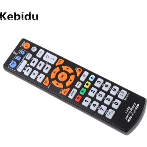 Kebidu L336 Smart IR Remote Control with learn Function 3 Pages Controller Copy for TV STB DVD SAT DVB HIFI TV BOX