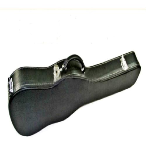 Top quality FDHC-0002 balck color guitar shape hard Gig bag , Free shipping