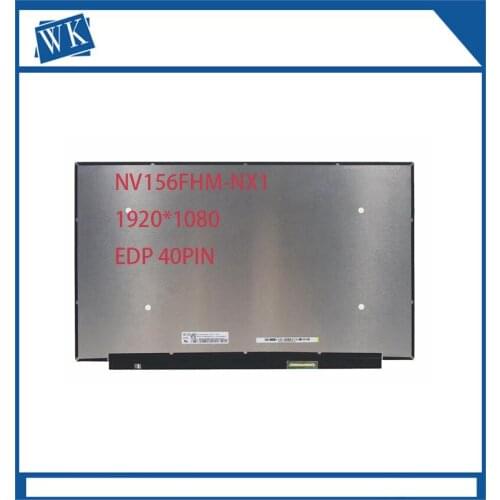 NV156FHM-NX1-pantalla LED Slim Matrix para ordenador portátil, Panel de 1920X1080 FHD, 40 Pines, 15,6 hz, pantalla LCD, repuesto