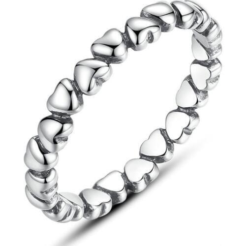 Romantic sweet ring gift exquisite heart-shaped female ring confession favorite girl