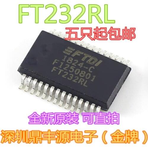 100% New&original FT232RL USB UART SSOP-28 In Stock