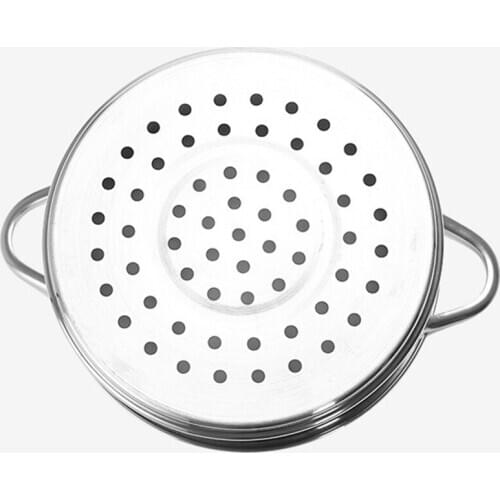 20CM Stainless Steel Thickening Double Ear Steamer Kitchen Tools