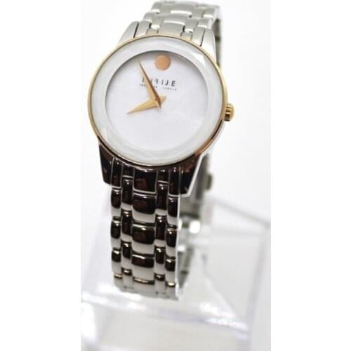 INFIJE White and Steel Quartz Watch - MADE IN ITALY