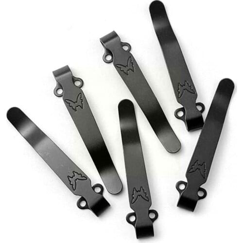 Quality Carbon Fiber Pocket Knife Clip New Style Suitable Folding Gadge Climbing Knife Camping Clips Outdoor Back For K L7V3