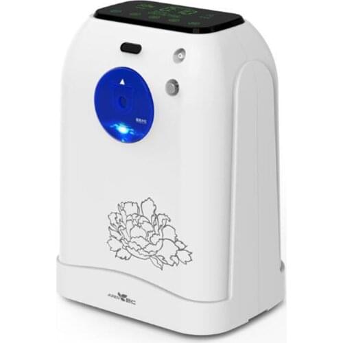 1-7L Adjust Flow Oxygen Concentrator DZ-1B Oxygen Machine 48 Hours make oxygen With atomization Oxygen Voice Control 110v/220v 1