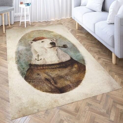 Onto the Shore Carpet for Living Room 3D Anime Cartoon Rug Gamer Teen Room Bedside Lounge Rug Kids Children Floor Mats