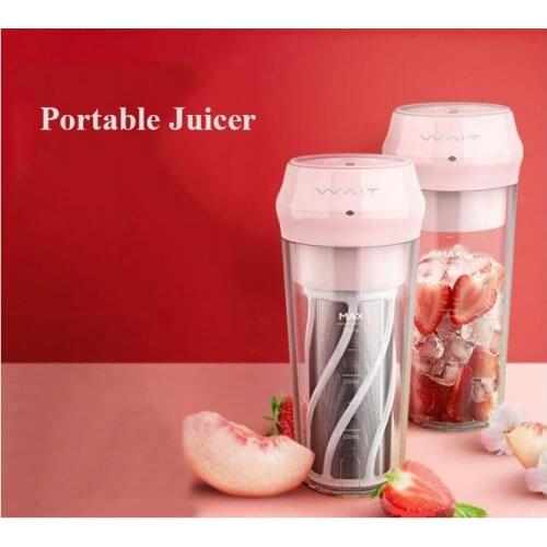 Portable juicer cup juicer creative household electric slag juice separation juice cup portable mini juicer