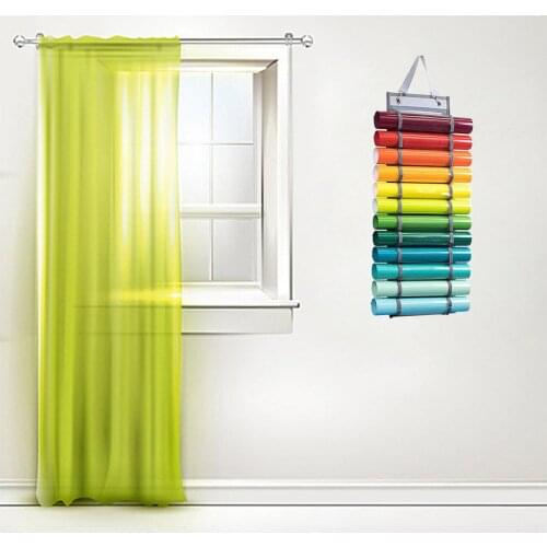 Wall ing Accessory Storage with 12 Slots, Art & Craft Organizer, Transparent