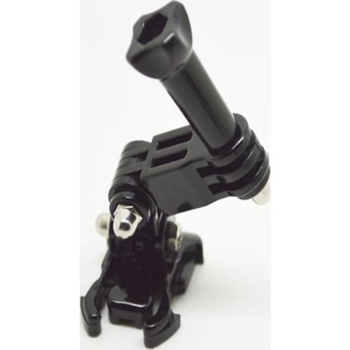 Three-way Adjustable Pivot Arm Mount + Surface Quick Release Buckle Base + Screw for Gopro Hero 4 3+ 3 2 for Xiaomi Yi Camera