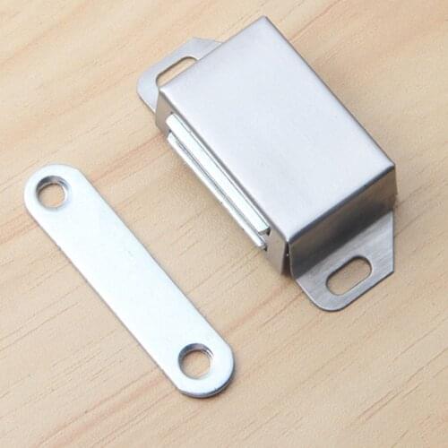 Stainless Steel Cabinet Suction Cabinet Door Magnetic Suction Large Door Catch for Furniture Wardrobe Cupboard