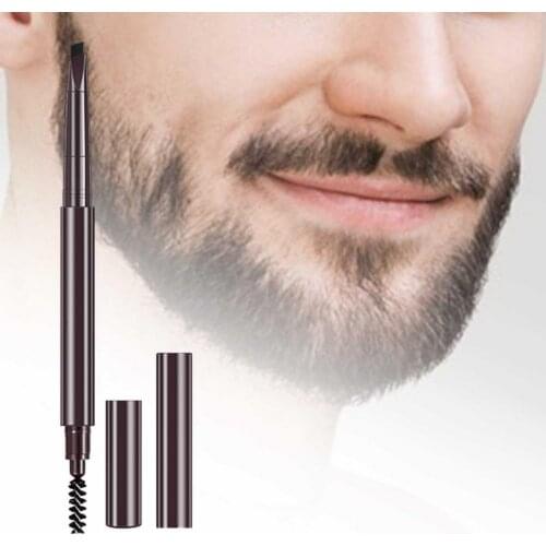 80% Hot Sale Beard Pen Multipurpose Natural Growth Plastic Mustache Repair Shape Regrowth Pen for Men