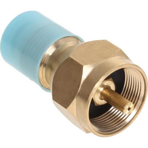 Outdoor Camping Hiking Stove Adaptor Propane Refill Adapter Lp Gas Furnace Connector Cylinder Tank Coupler Heater Camping Hunt