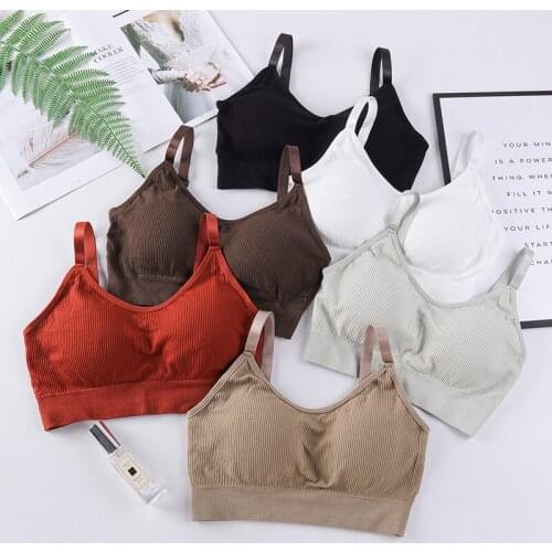 Seamless Sports Bra Women, Push Up Sport Top for Fitness, U Back Padded Sports Bras Vest, Shockproof Running Gym Workout Bra