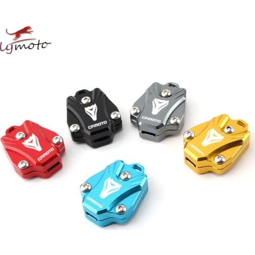 Motorcycle CNC Key Case Cover Accessories&Embroidery Chain Keychain For CFMOTO 150NK 250NK 400NK 650NK 700NK 650MTR 650GT SR250