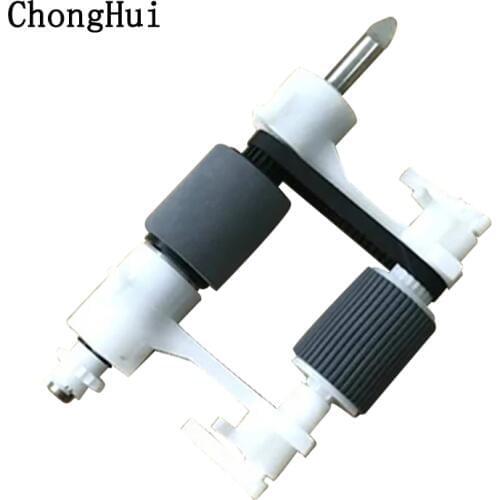ChongHui 2Pcs Set Pickup Roller Use for HP4345 ADF Pickup Rubber High Quality Printer Parts PF2282K039NI Pickup Roller