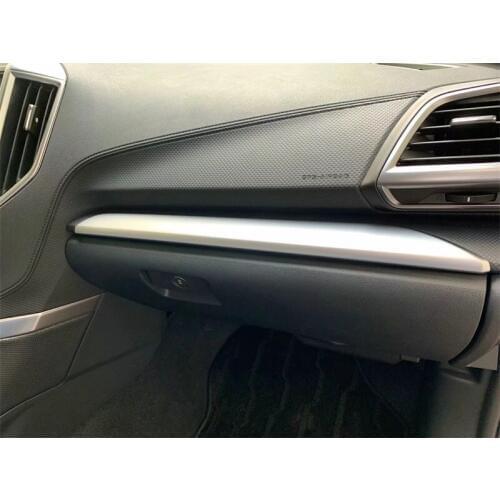 For Subaru Forester 2018 2019 ABS Chrome Car Interior Accessories Inner Central Control Strips Cover Trim Decoration 2pcs/set