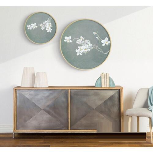 EECAMAIL Modern Chinese Style Living Room Diamond Painting Magnolia Flowers Restaurant Diamond Embroidery Porch Study Home Decor