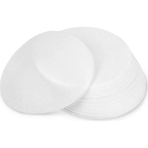 500pcs 10cm 11cm Round Baking Paper Silicone Baking Paper Round Non-stick Greaseproof BBQ Oven Patty Hamburger Baking Accessory
