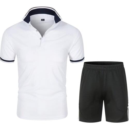 Summer Casual Beach Shorts+POLO Shirt Sets Brand Yes Boss Men T shirt Funny Harajuku Tops Tshirt Streetwear Hip Hop T-shirt