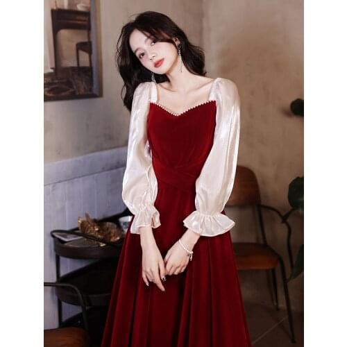 Женские платья с длинным рукавом LOKEDIKE China At AliExpress