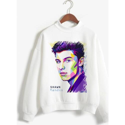 New 2019 Shawn Mendes Hoodie Autumn Women Hoodies Print Hip Hop Sweatshirts Mens Long Sleeve Hoodies Pullovers Girls Female