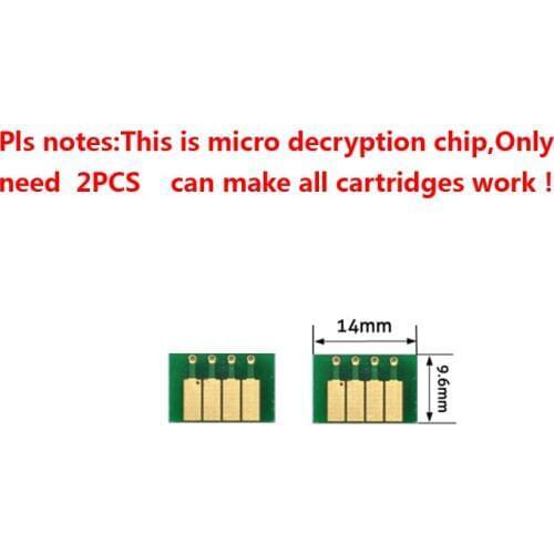 New Auto Reset ARC chips Z3100 for HP cartridge 70 and for HP printer Z3100 12 colors