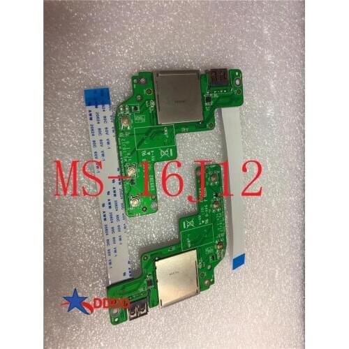 Original FOR MSI Ge72 GE62 GP62 GP72 MS-16J1 MS-16J2 MS-16J3 MS-16J4 MS-16J5 switch BOARD USB MS-16J12 100% working perfect