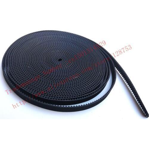 5 Meters GT2 timing belt width wide 10mm Rubber 2GT-10mm for 3d printer CNC 2GT timing belt pulley High Quality free shipping