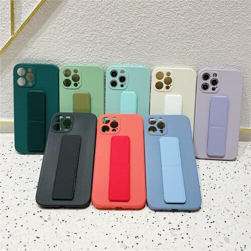 Luxury Bracket Case For OPPO A94 A93 A32 A55 A15 A92S A91 A31 A52 A72 A92 F11 R17 F9 A7 2018 A12E A5 A9 2020 Cover Soft TPU Case