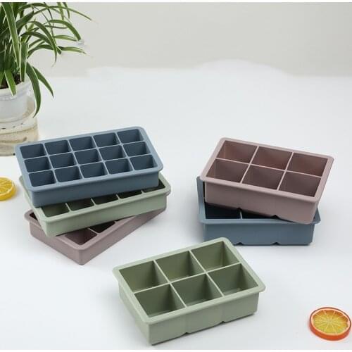 Ice Cube Tray Silicones Easy-Release DIY Ice Cube Maker Mould Forms For Ice Silicone Glacon Molds Magnum Silicone Mold