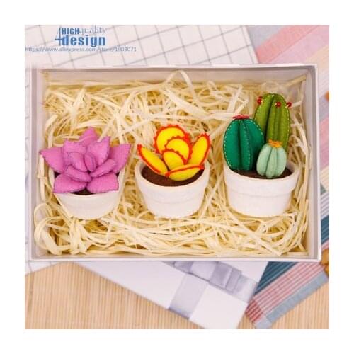 Creative DIY Cacuts Art Free Cutting Non Woven Fabric Handmade Warm Artificial Flower Home Room Decoration European Photography