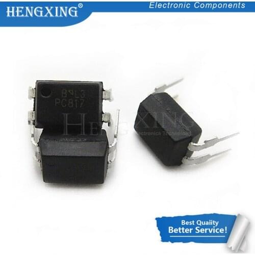 10pcs/lot PC817B DIP-4 PC817 817 817B EL817 LTV817A LTV-817-A High Density Mounting Photocoupler In Stock