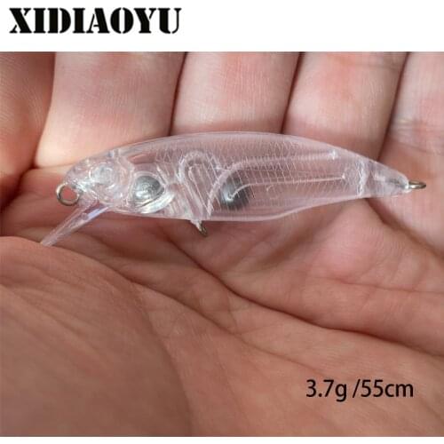 10 Uds Minor Mi Nuo slowly fregaderos agua, tiro largo, horsemouth bass 3.7g55cm señuelo cebo