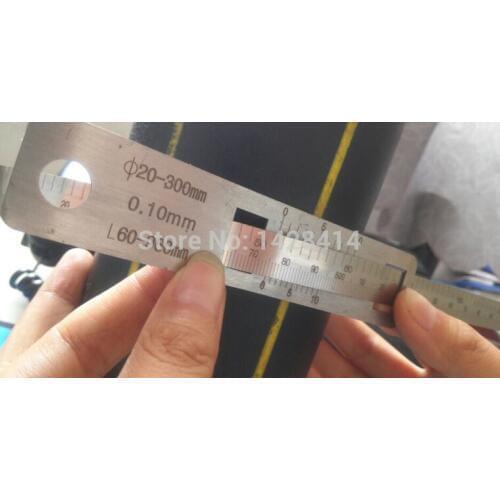 12252-131950mm Stainless Steel Precision Circumference Tape/Ruler and Diameter ruler Periphery Taper Circumference Tape PI Taper