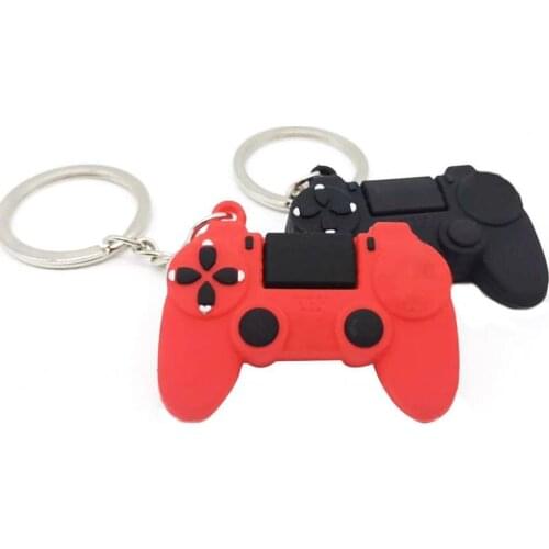 2Pcs/Set Gamepad Design Simulation Doll Toy Keychain Bag Decor Gift Pendant KeyChain Keyring for Boyfriend Key Holder Trinket