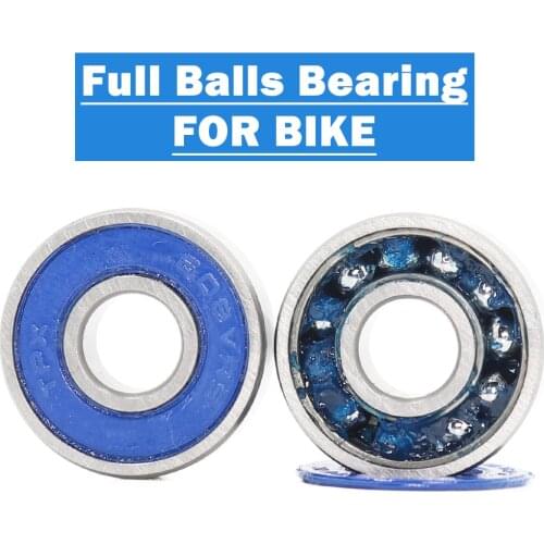 608 2RS Max Cartridge Bearing 8x22x7 mm ( 2 Pcs ) ABEC-3 Frame Pivot 608 VRS Full Ball Bearings