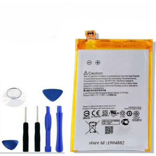 C11P1424 2900 mAh Battery For ASUS Zenfone 2 Z00AD/ZE551ML/ZE550ML/Z008D/Z00ADB/Z00BD/ZE550/ZE551 ML Battery Batteries