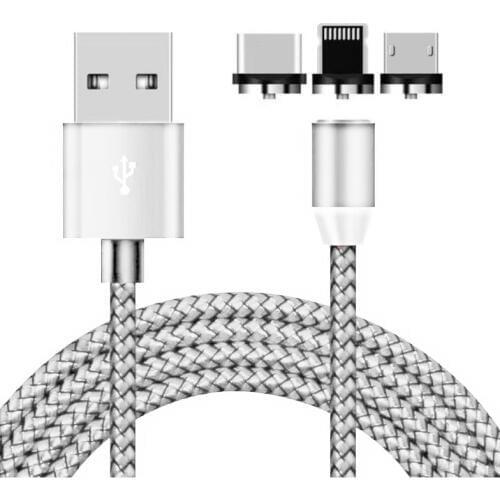 Fast Magnetic Canle For iphone 5 6 7 8 plus X XS MAX XR Moto One Case For Moto P30 G7 Z3 Z2 G4 G6 G5 G5S 8Pin Micro Type-C Plug