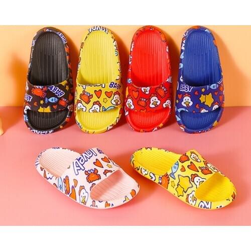 Children Boy Girl Non-slip Indoor Slippers Kids Summer Sandals Boys Girls Beach Baby Shoes EUR22 23 24 25 26 27 28 29 30 313233